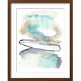 thumbnail image 2 of Art.com Spiral Bloom I Art Print by Jennifer Goldberger, Brown Frame Wall Art, 17" x 21", 2 of 5