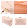 thumbnail image 3 of 1 Pc Women Durable Small Makeup Bag for Vacation Camping Business Travel Bathing Pink, 3 of 4