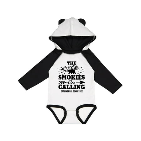 

Inktastic The Smokies Are Calling Tennessee Vacation Gift Baby Boy or Baby Girl Long Sleeve Bodysuit