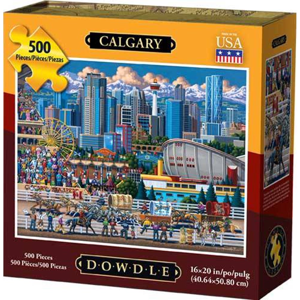 Dowdle Jigsaw Puzzle Calgary 500 Piece