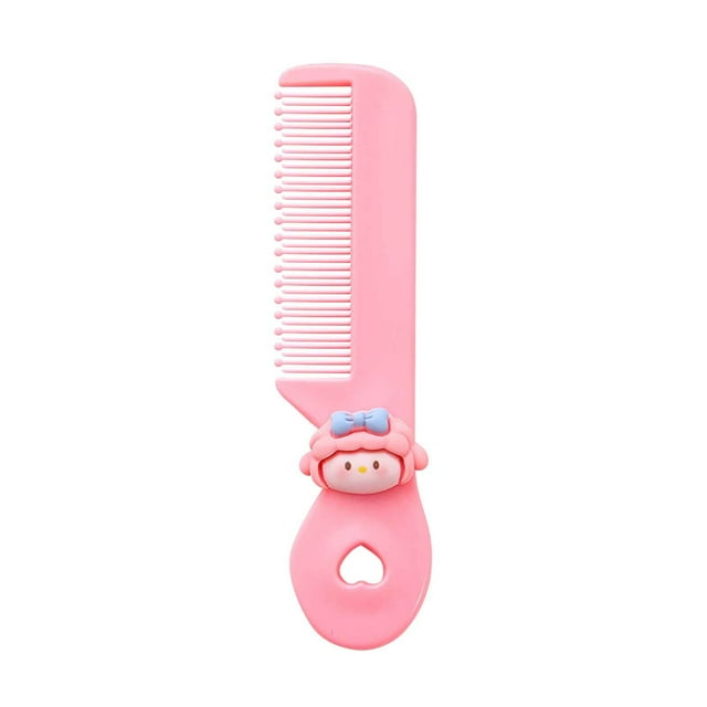 SDNall Candy Colored Mini Comb For Children, Gentle Hair Styling Tools With Soft Bristles, Portable For Travel And Home, Cute Heart Shaped Design