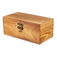 thumbnail image 3 of KAKOWELY 1pc Wooden Tea Box Tea Storage Box Tea Packaging Box Creative Tea Container,6.69X"X3.94"X2.76", 3 of 5