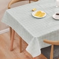 thumbnail image 2 of Farmhouse Tablecloth Rustic Lattice Tablecloth Table Cover Rectangle Table Cloths for Kitchen Dining Party Holiday Christmas Buffet Tabletop Decor 35.4 x 54 Inch, 2 of 5
