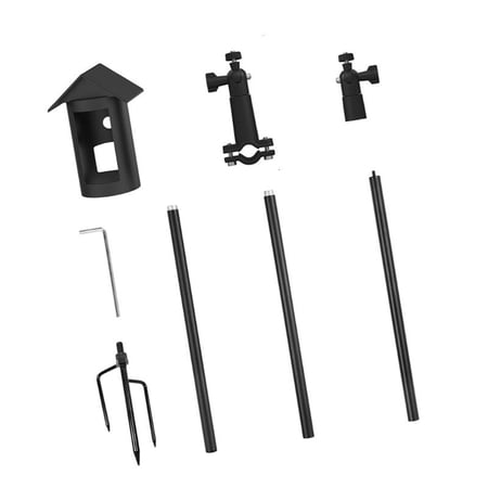 Steel Security Camera Base Stand Support For Outdoor Installation And Monitoring