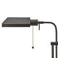thumbnail image 2 of Benjara BM225085 Metal Rectangular Desk Lamp with Adjustable Pole, Black, 2 of 5