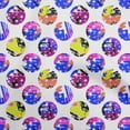 thumbnail image 1 of oneOone Cotton Jersey Medium Blue Fabric Abstract Galaxy Circle Sewing Material Print Fabric By The Yard 58 Inch Wide, 1 of 4