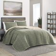 thumbnail image 1 of Eddie Bauer Troutdale Quilt Set, Twin, Green, 1 of 9