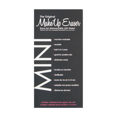 The Original MakeUp Eraser, Reusable Makeup Remover Cloth for Adults, Teens, and Tweens, Black