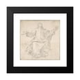 thumbnail image 2 of Jean Daret 12x12 Black Modern Framed Museum Art Print Titled - Study for Christ as Mediator, 2 of 5