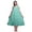 Aquamarine Green, variant on Lavender Butterflies Colorful Sleeveless Night Gown For Womens Cotton Printed Nightwear Ladies Sleepwear Medium