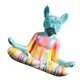thumbnail image 4 of Figura de animal de apariencia realista, figura pintada llamativa de resina con brillo vivo para el hogar, jardín y oficina, 4 of 8