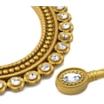 thumbnail image 5 of Set of 2 Gold Curtain Tie with Rod Plastic Curtain Buckle Drapery Holdbacks Curtain Ring Drapery Tiebacks for Window Decoration, 5 of 9