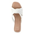 thumbnail image 2 of Time and Tru Women's Woven Knot Slide Sandal, 2 of 5
