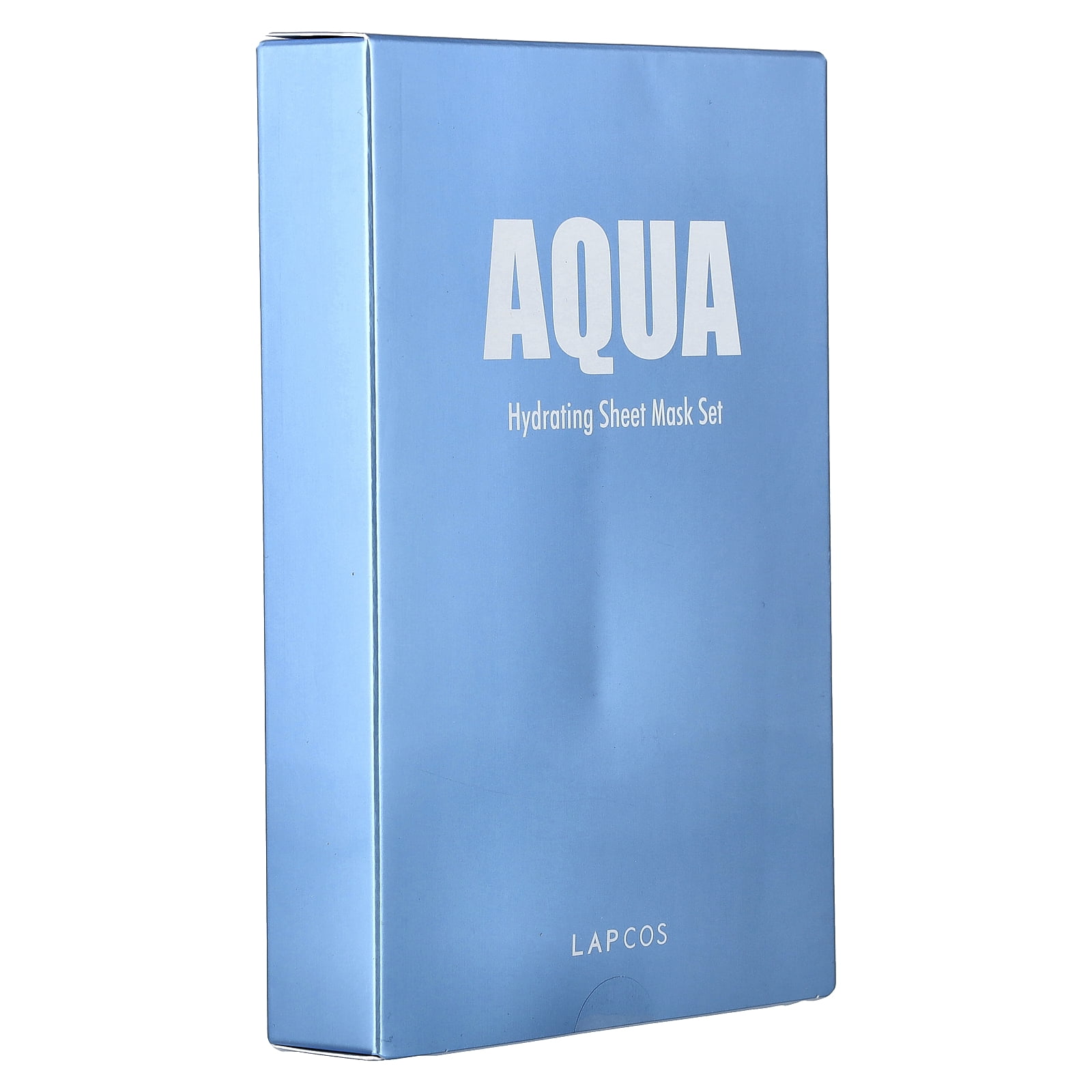 Lapcos Hydrating Beauty Sheet Mask Set, Aqua, 5 Sheets, 1.01 fl oz (30 ml) Each