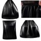 thumbnail image 5 of Bolsa de basura negra de gran tamaño, 10/20 unidades, gruesa, para exteriores, adecuada para recoger hojas caídas en fábricas y hospitales, 5 of 5