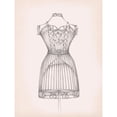 thumbnail image 3 of Harper, Ethan 12x14 Black Modern Framed Museum Art Print Titled - Antique Dress Form I, 3 of 5