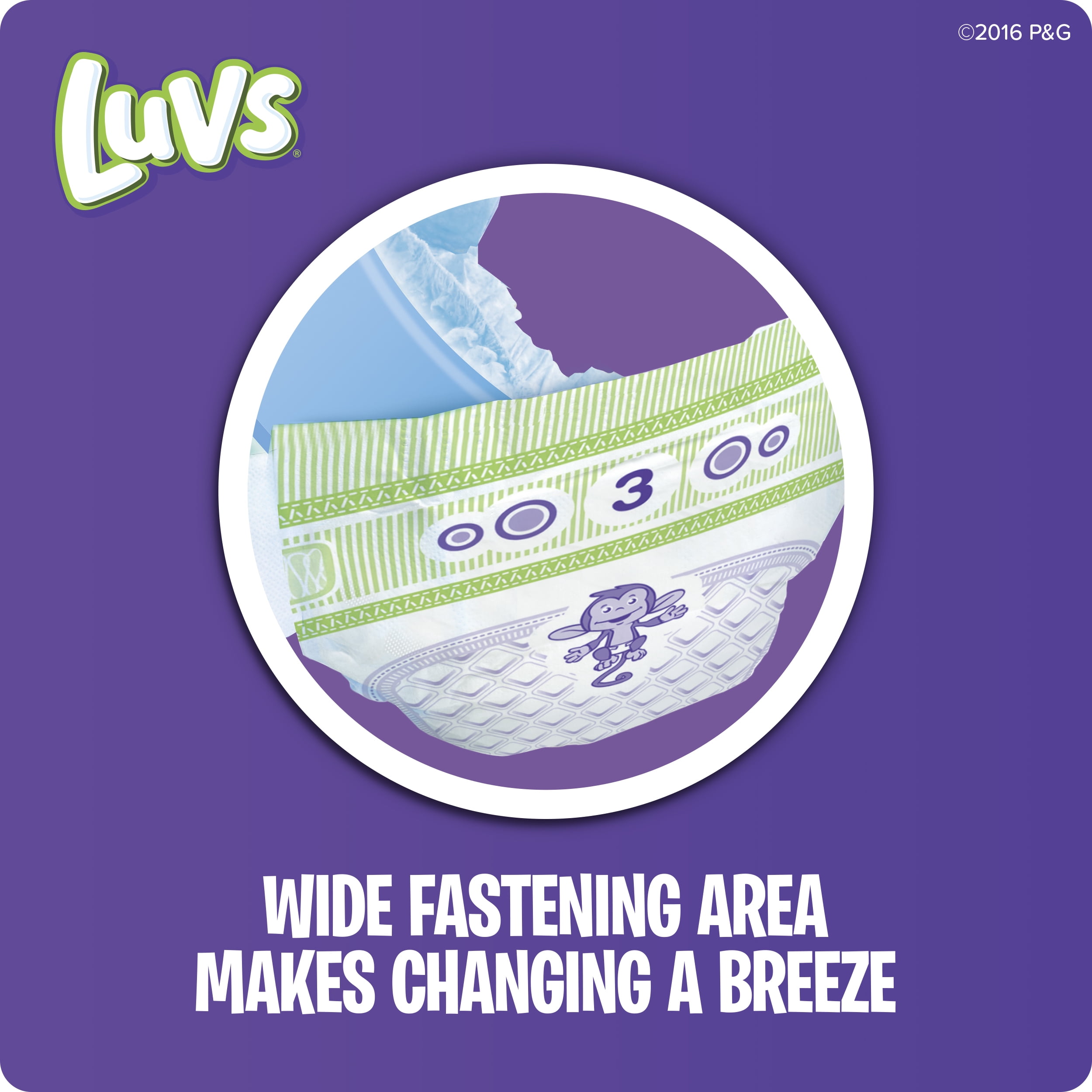 Luvs Super Absorbent Leakguards Diapers (Choose Diaper Size and Count)