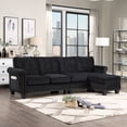 thumbnail image 3 of Mefine Modern Modular sectional sofa,Upholstered Couch, 3 of 9