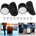 thumbnail image 2 of Cergrey 1 Paire Roue de Valise Noire Accessoire de Remplacement Universel Fournitures Extérieures, Roue de Remplacement Universelle, Roue de Valise, 2 of 8