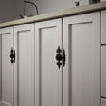 thumbnail image 2 of Renovator's Supply Window Doors, Cabinet Slide Door Latch 6" x 4.5" Iron Sliding Latches, Black, 2 of 16