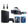 Uncharted 4, VR Game Disc PSVR Drive Club, Sony PlayStation VR Start Bundle 5 Items:VR Headset, Move Controller, PlayStation Camera Motion Sensor, PlayStation 4 Slim 500GB Console