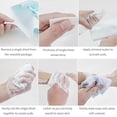 thumbnail image 2 of -Rinse Free Bath Sponges No Rinse Bathing Wipes(25 Counts)-No Residue Shower Wipes,Soap Infused,Lather,For the Elderly,Bedridden,Campers,Hikers,Post Surgery Must Haves, 2 of 10