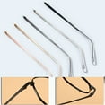 thumbnail image 5 of Universal High Quality Metal Repair Tool Transparent Foot Cover Eyewear Accessories Replacement Leg Glasses Arm Spectacle Frame BLACK, 5 of 8