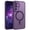 Purple, variant on DOMAVER Samsung Galaxy S26 Case 6.3 Inch, MagSafe Compatible Matte Translucent Cover, Slim Shockproof Protective - Black