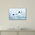 thumbnail image 2 of wall26 - Canvas Wall Art - Asian Crane Bird Traditional Watercolor - Gallery Wrap Modern Home Art | Ready to Hang - 32x48 inches, 2 of 4