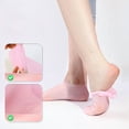 thumbnail image 4 of Spa Silicone Socks Moisturizing Gel Socks Foot Care Tools To Exfoliate And Prevent Dry Cracks Dead Skin Removal Protector White, 4 of 6