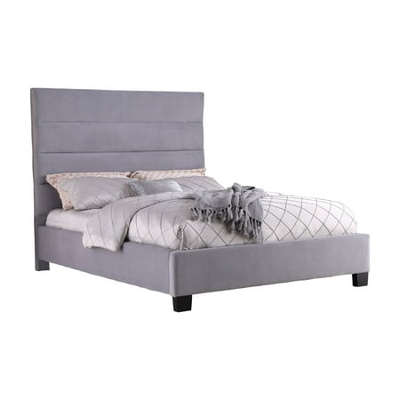Best Master Furniture Laney Simple Upholstered Fabric Platform