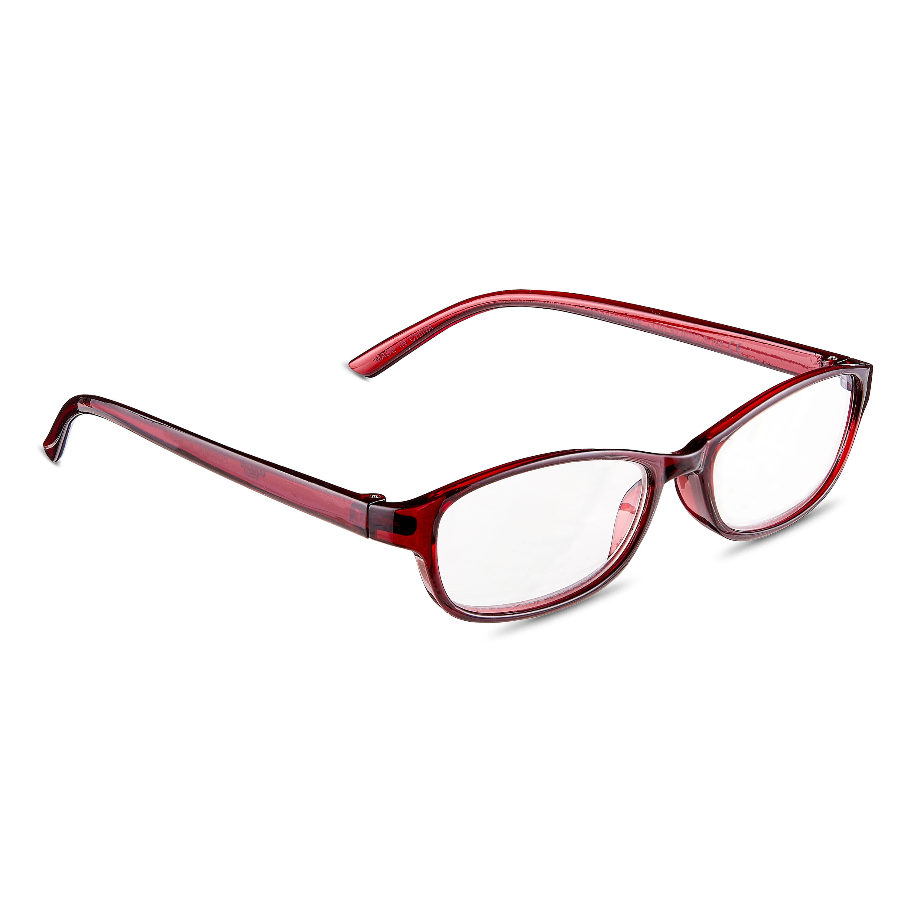 Equate Women's Rectangular Reading Glasses, Black/Wine/Tortoise, +3.00, 3 Pack