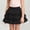 Black, variant on Girls Tiered Tutu Skirt Elastic Waist with Liner Summer Fashion Princess Cake Skirt Black Size 3-4