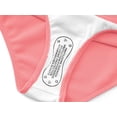 thumbnail image 5 of Serdomi Girls' Big Kid Long-Sleeve One-Piece Swimsuit Rash Guard - Mint Green & Pink Cutout Midriff Zipper Size 10, 5 of 7