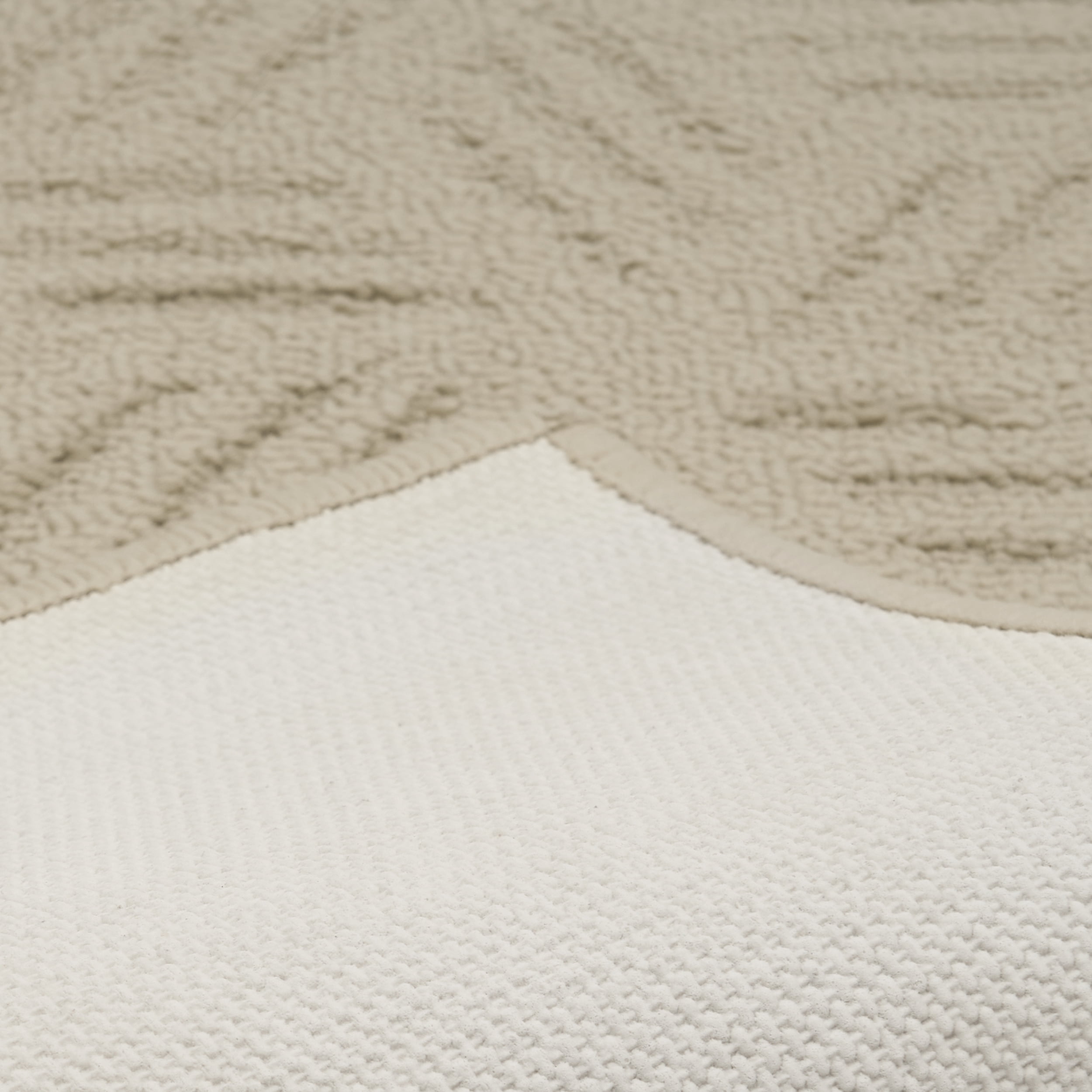 Mainstays Solid High Low Loop Kitchen Mat 18"x 27" Papyrus Beige