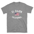 thumbnail image 1 of El Cajon California Patriot Men's Cotton T-Shirt, 1 of 1