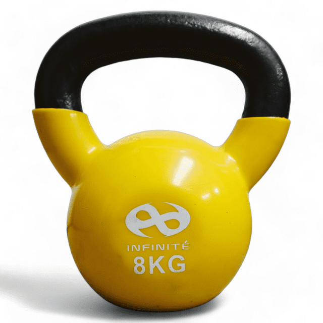Pesa Rusa Kettlebell Cubierta de Vinil 8 Kg
