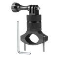 thumbnail image 2 of Soporte para cámara deportiva de aluminio de 360° para bicicleta Hero 7, color negro, 2 of 15