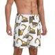 thumbnail image 2 of Balery Funny Excavator Pantalones cortos de pijama de punto de algodón para hombre con cinturilla y bolsillos-Medium, 2 of 6