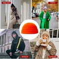 thumbnail image 3 of Beanie Wool Fashion Keep Warm Fleeced Hat Multipurpose Winter Breathable Sports Caps, 3 of 6