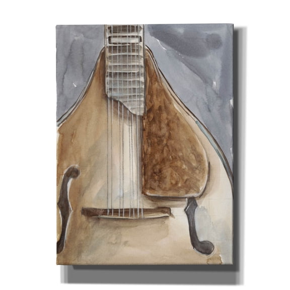 Epic Graffiti 'Watercolor Instrument Study 2' by Ethan Harper Canvas Wall Art, 40" x 54"