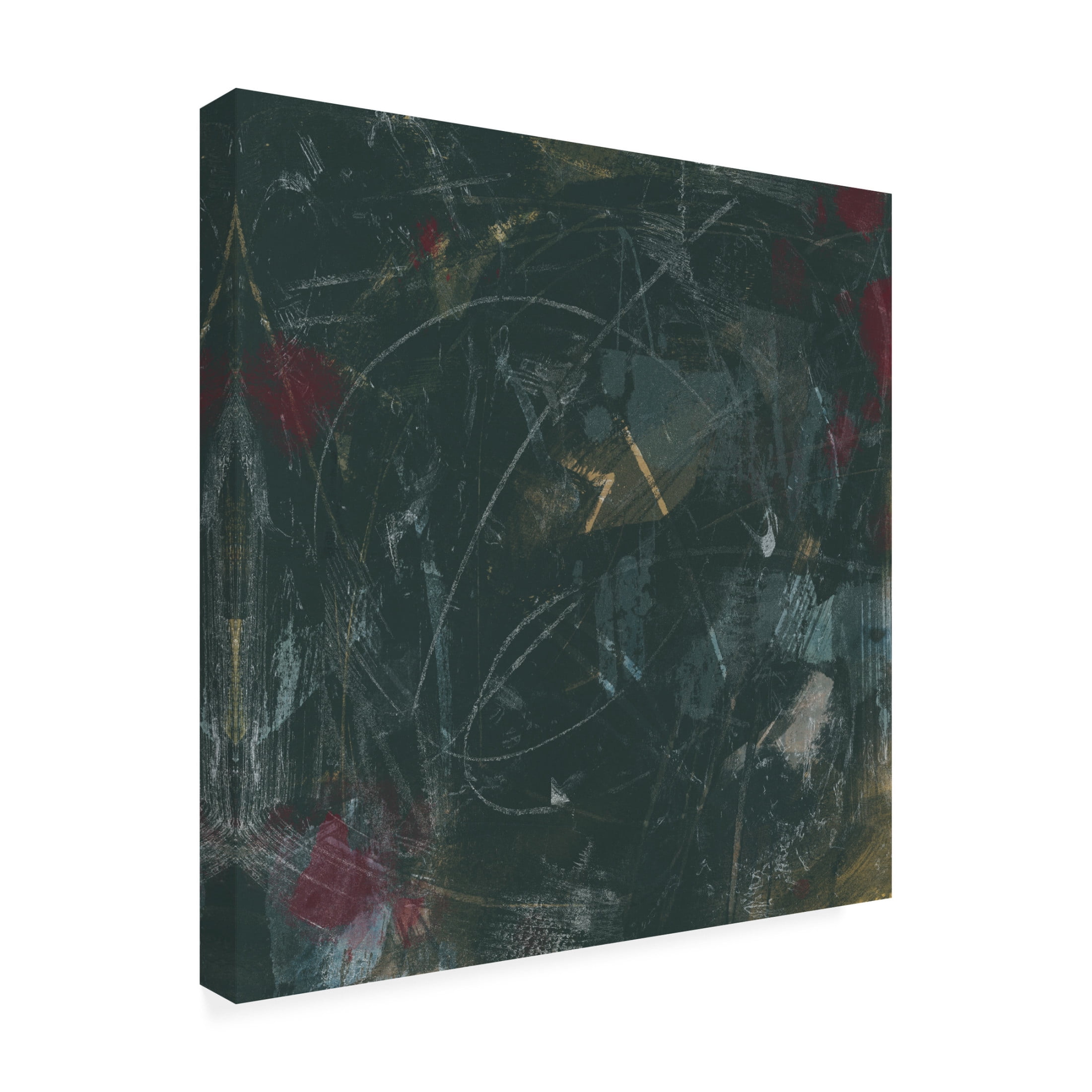 Trademark Fine Art June Erica Vess Midnight Constellation IV Canvas Wall Art