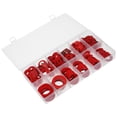 thumbnail image 5 of KAKOWELY Flat Washer Assortment 600pcs Steel Paper Insulating Washer Kit Strong Sealing Flat Washer Assortment Fiber Flat Washer Set For Insulation Small Washers In Various Sizes, 5 of 5