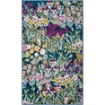 thumbnail image 1 of Rugs.com Bloom Collection Rug – 3' x 5' Multi Medium-Pile Rug Perfect For Entryways, Kitchens, Breakfast Nooks, Accent Pieces, 1 of 1