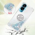thumbnail image 3 of Funda para Honor 90 Lite 5G con Brillo Líquido Flotante, Purpurina, Parachoques y Anillo Giratorio Soporte, 3 of 5