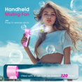 thumbnail image 4 of Ventilador portátil de mano Ausic Pink Turbo con nebulizador, 4 of 9