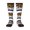 3 Black, variant on Womens Blue California Republic Flag Knee High Socks Comfy Thermal Boot Long Socks