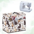 thumbnail image 4 of HELLHERO Cat Paw Print Sewing Machine Dust Cover with Storage Pocket and Carrying Handle Universal Washable Fabric Home Indoor, 4 of 8