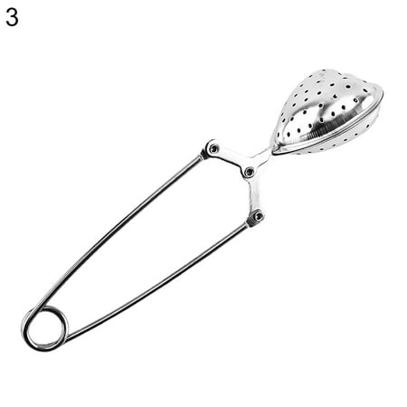 

Meizhencang Moon Shaped Stainless Steel Tea Bag Strainer Mesh Reusable Filter Infuser Pincer