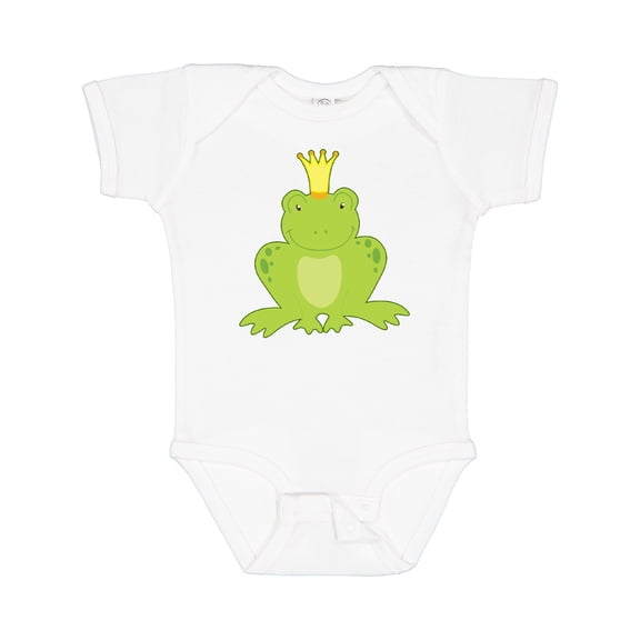 Inktastic Frog Prince Boys or Girls Baby Bodysuit